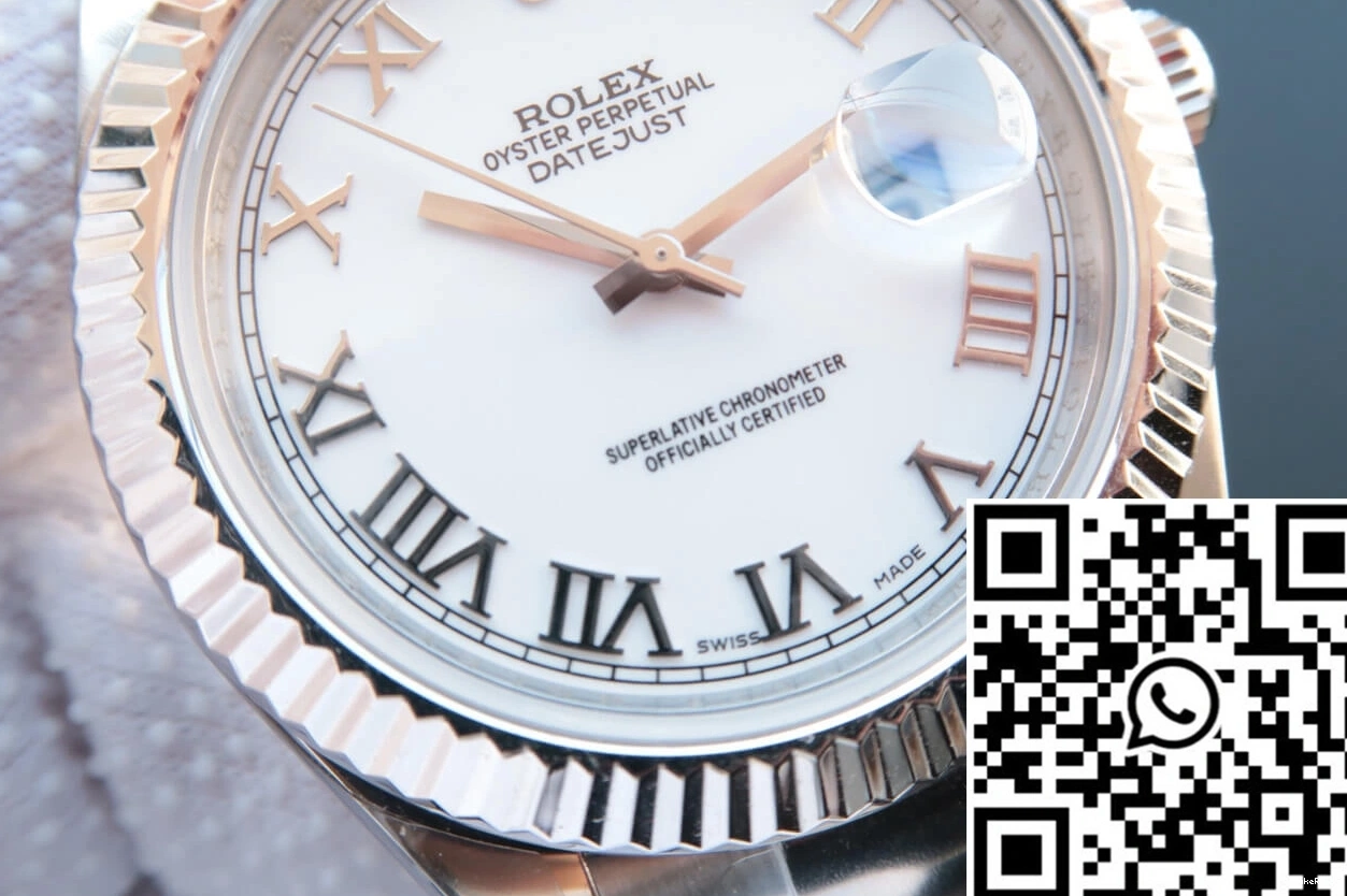 Factory White Rolex Dial EW Datejust M126334-0023 1101